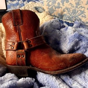 Frye harness booties size 8